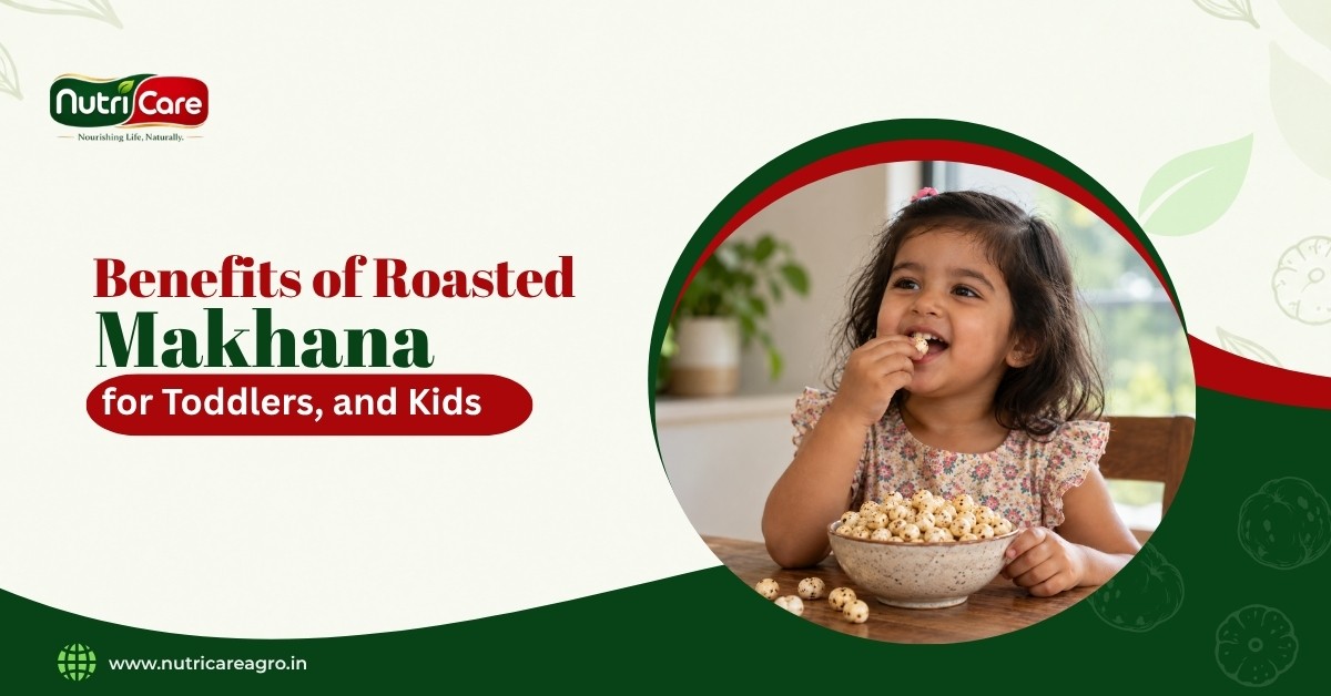 Benefits of Roasted Makhana for Babies, Toddlers, and Kids